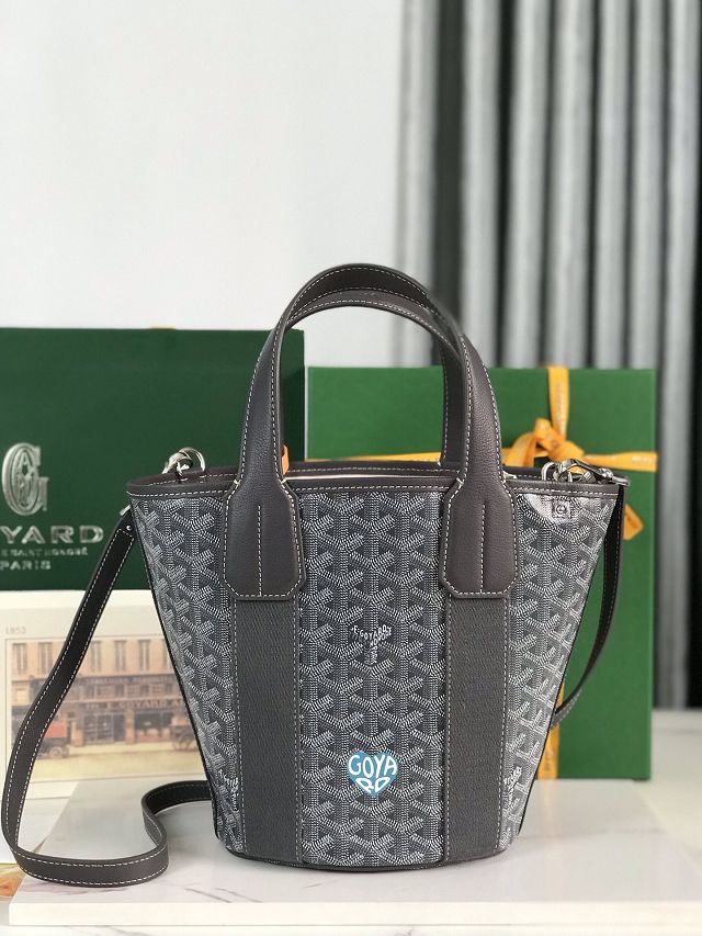 Goyard original canvas belharra small tote bag GY0115-2 grey