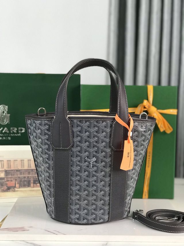 Goyard original canvas belharra small tote bag GY0115-2 grey