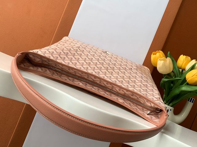 Goyard original canvas boheme hobo bag GY0094 pearly pink