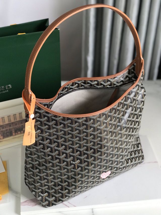 Goyard original canvas boheme hobo bag GY0094-2 brown