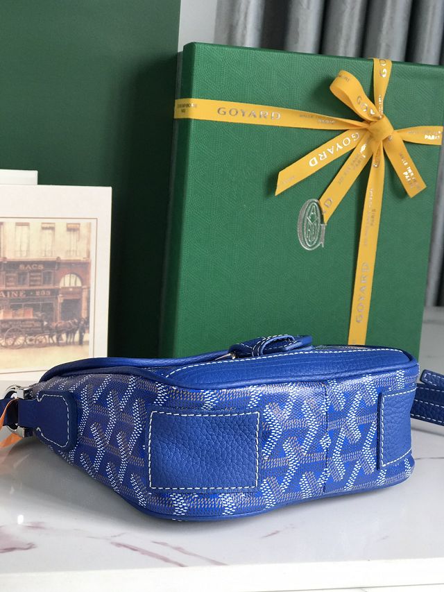 Goyard original canvas grand bleu PM GY0121 blue