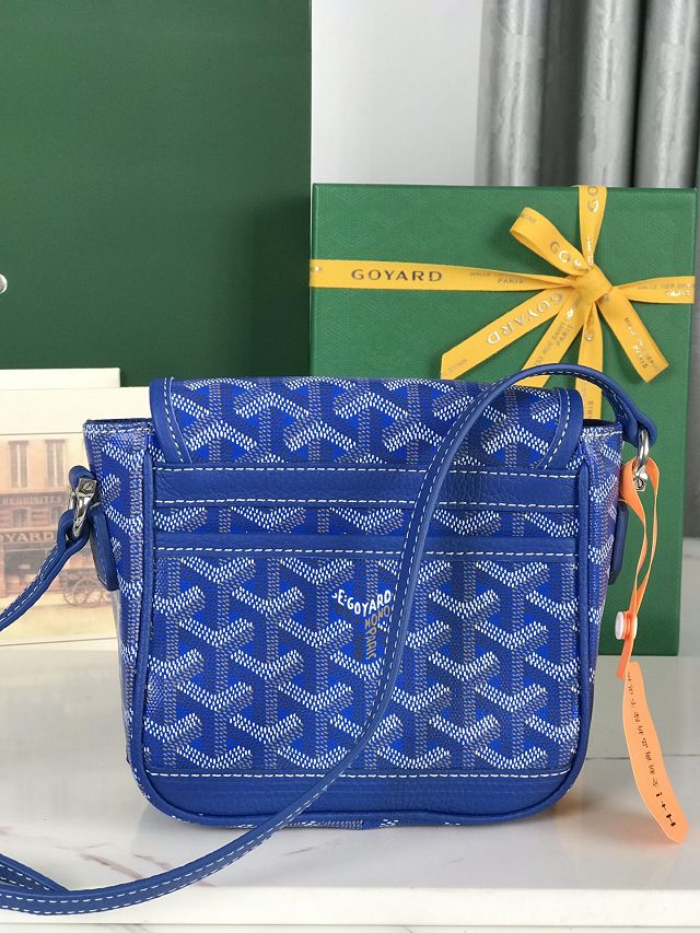 Goyard original canvas grand bleu PM GY0121 blue