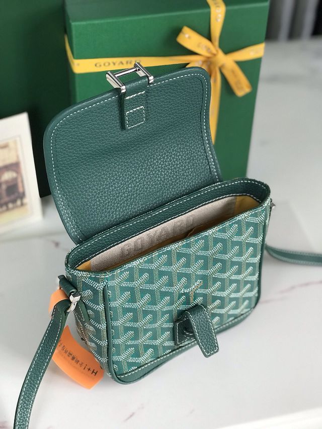 Goyard original canvas grand bleu PM GY0121 green