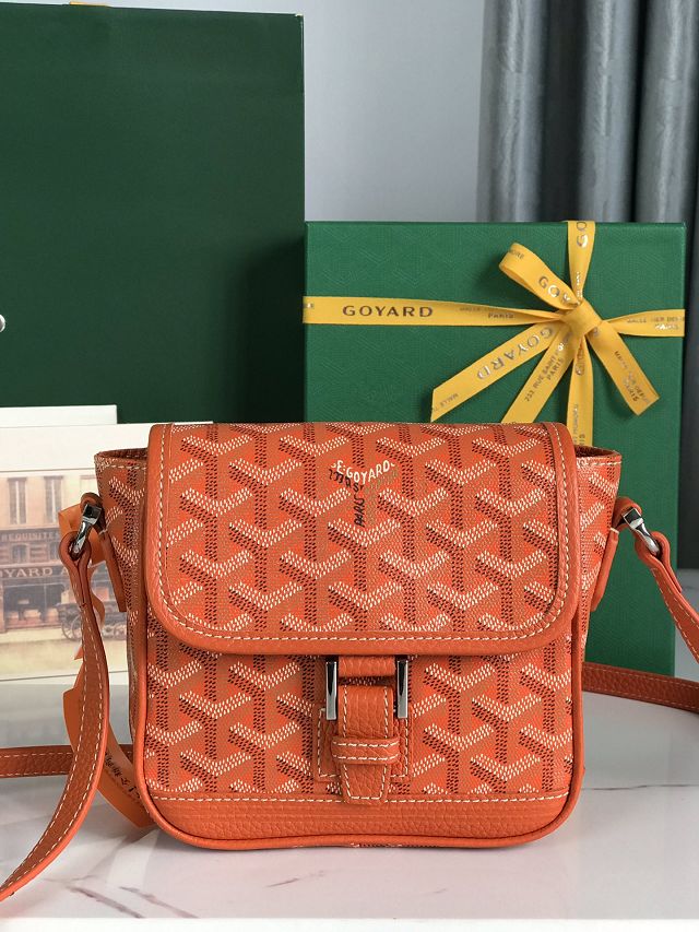 Goyard original canvas grand bleu PM GY0121 orange