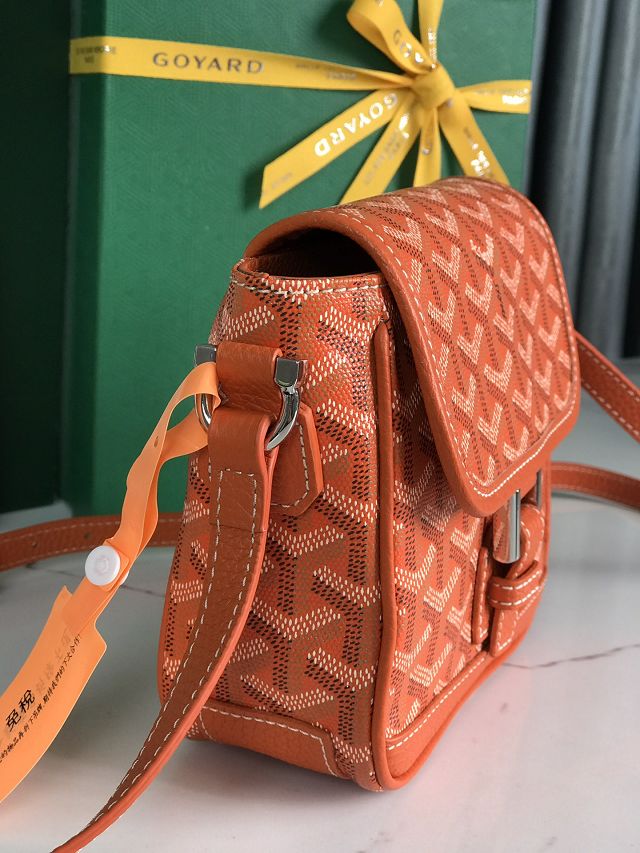 Goyard original canvas grand bleu PM GY0121 orange