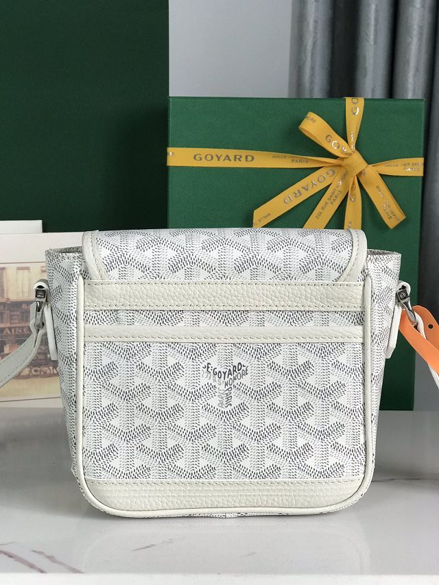 Goyard original canvas grand bleu PM GY0121 white