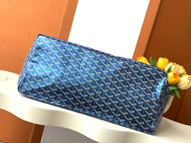 Goyard original canvas saint louis GM bag GY0083 pearly blue