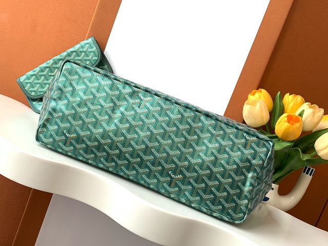 Goyard original canvas saint louis PM bag GY0082 pearly green