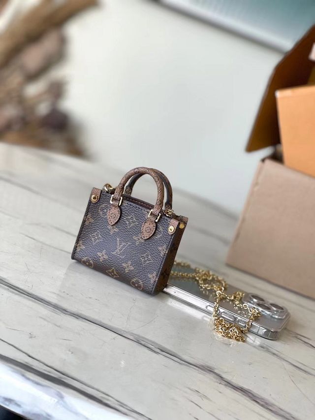 Louis vuitton original calfskin onthego micro bag M02133