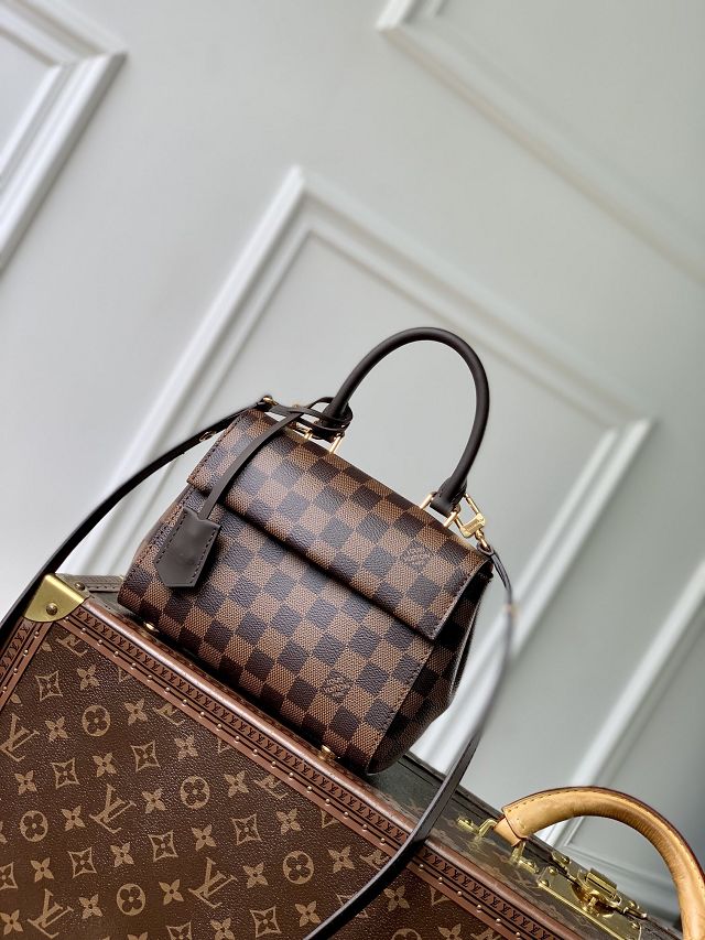 Louis vuitton original damier ebene cluny mini handbag N00097