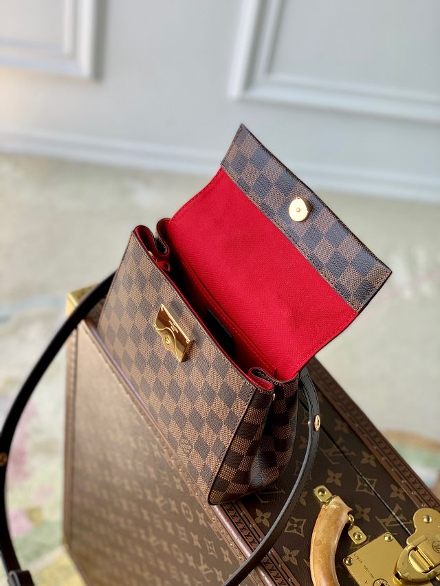 Louis vuitton original damier ebene cluny mini handbag N00097