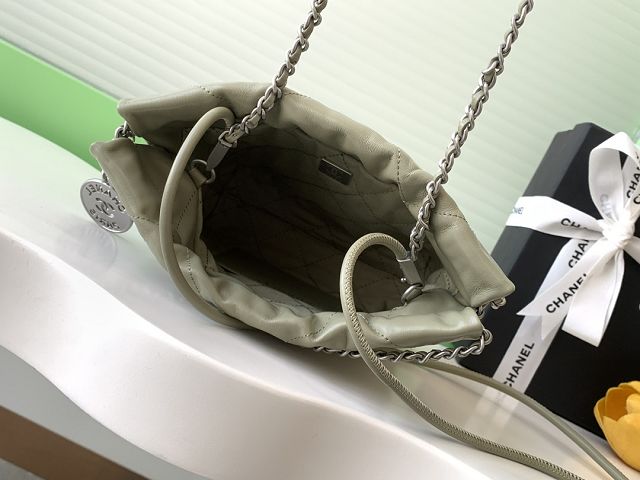 CC original calfskin 22 mini handbag AS3980 green