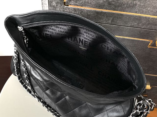 CC original lambskin large hobo bag AS5313 black