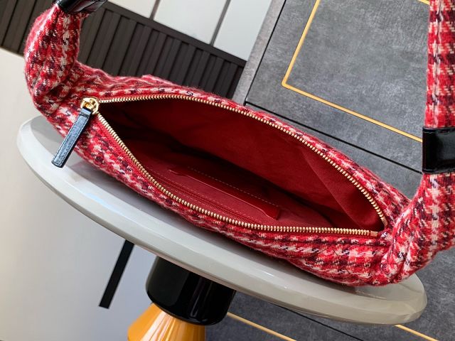 CC original tweed shoulder bag AS2090 red