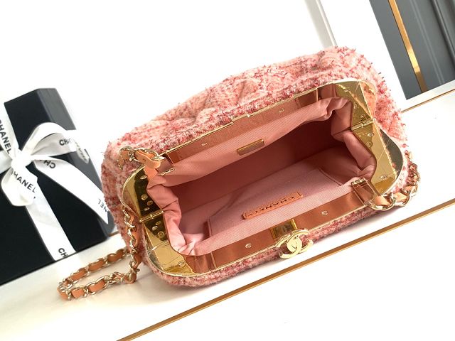 CC original tweed clutch AS4717 orange