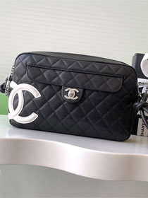 CC original lambskin camera bag AS6326 black