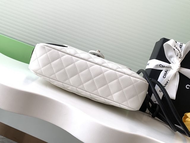 CC original lambskin camera bag AS6326 white