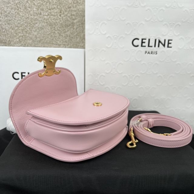 Celine original calfskin mini besace bag 10L063 pink