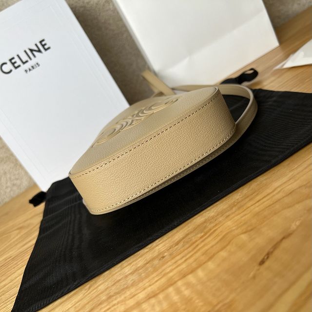 celine original calfskin phone case 10M753 cappuccino