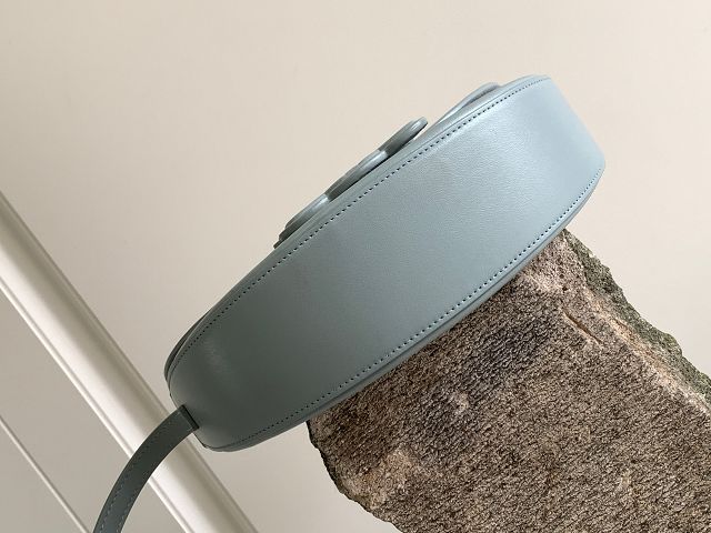 Celine original calfskin besace 111233 light blue