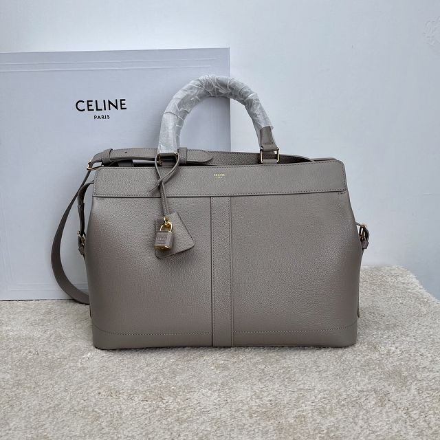 Celine original calfskin cabas 192662 grey