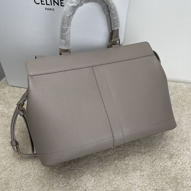 Celine original calfskin cabas 192662 grey