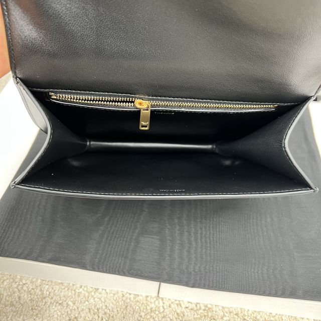 Celine original calfskin medium besace 199273 black