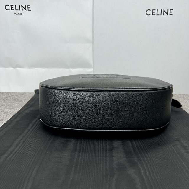 Celine original calfskin small heloise bag 114713 black