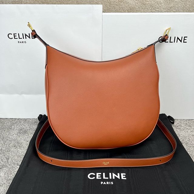 Celine original calfskin small heloise bag 114713 tan