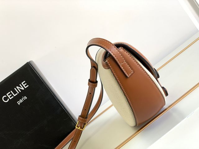 Celine original canvas besace 111233 natural