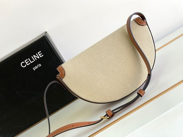 Celine original canvas besace 111233 natural