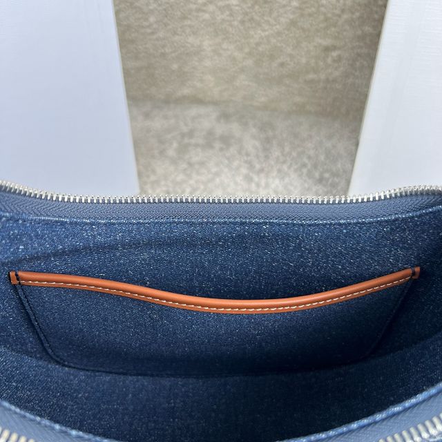 Celine original denim canvas ava bag 193952 blue