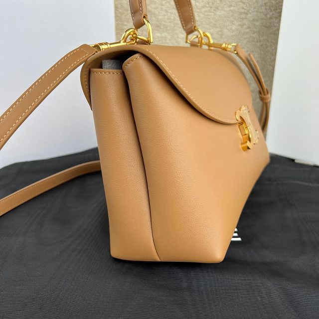 Celine original calfskin medium nino bag 117523 bronze