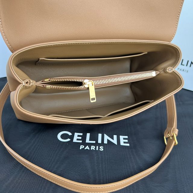 Celine original calfskin medium nino bag 117523 bronze