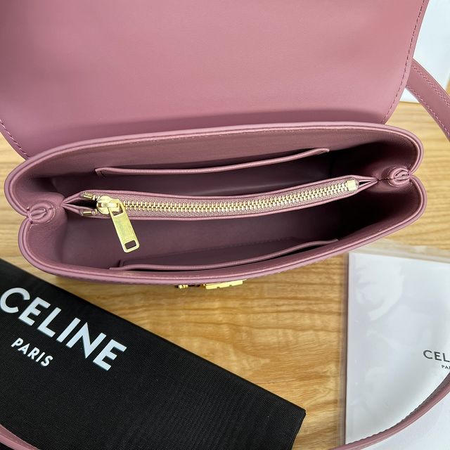 Celine original calfskin small nino bag 118113 hot pink