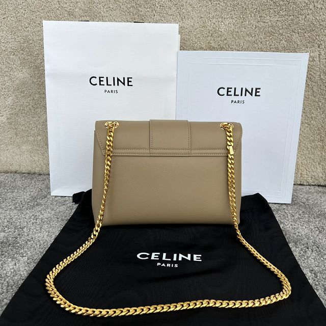 Celine original calfskin medium victoire bag 115853 sepia