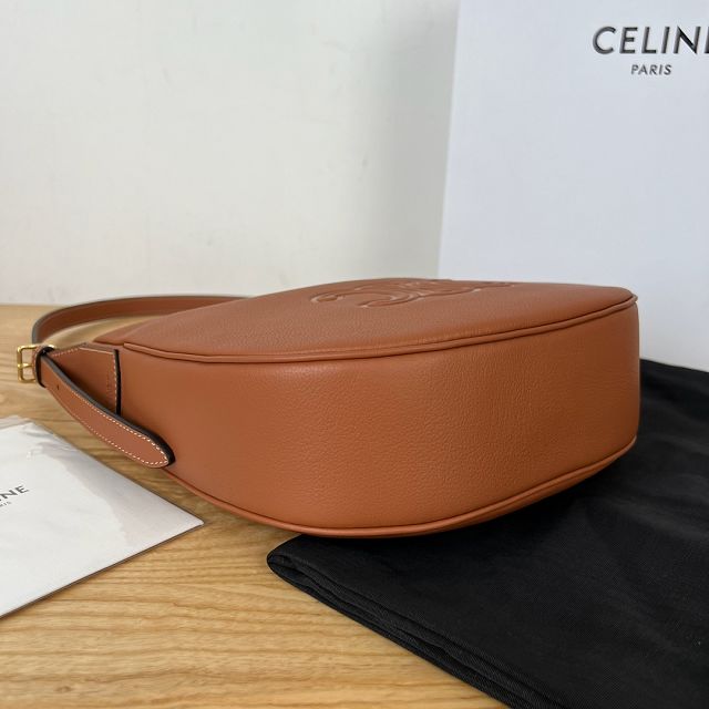 Celine original calfskin small heloise bag 117253 tan