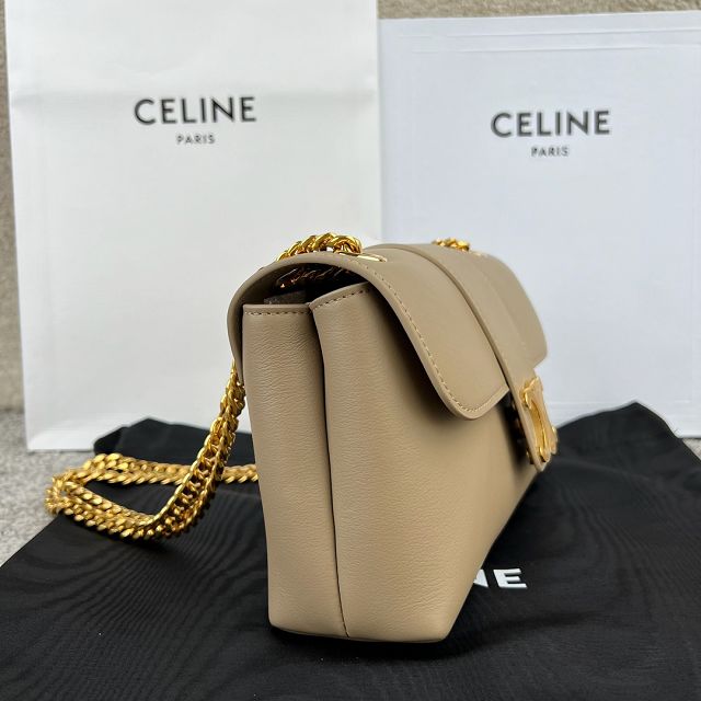 Celine original calfskin small victoire bag 116593 sepia