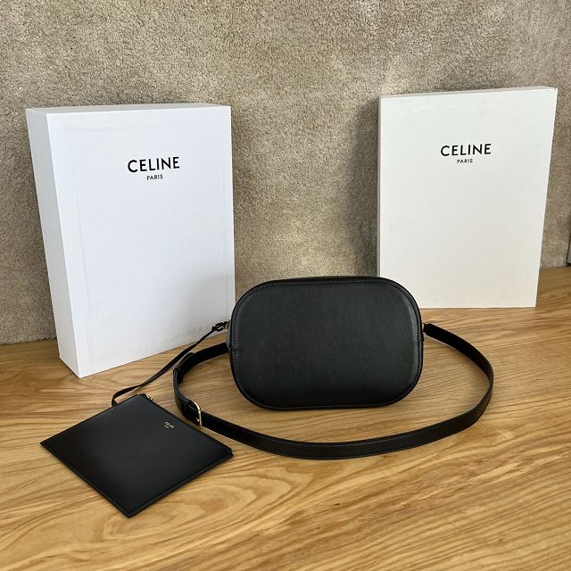 Celine original calfskin medium louise bag 116613 black