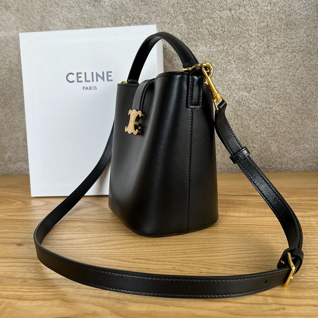 Celine original calfskin small louise bag 119173 black