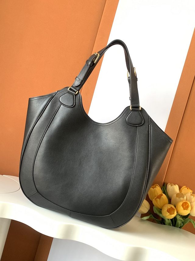 Celine original calfskin meo bag 119353 black