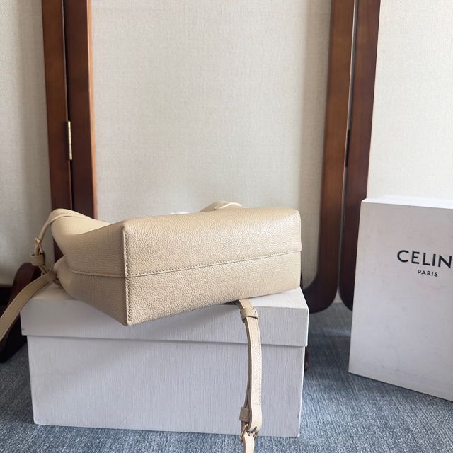 Celine original calfskin mini cabas anais 118613 beige