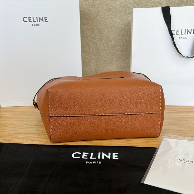 Celine original calfskin small cabas anais 118233 tan