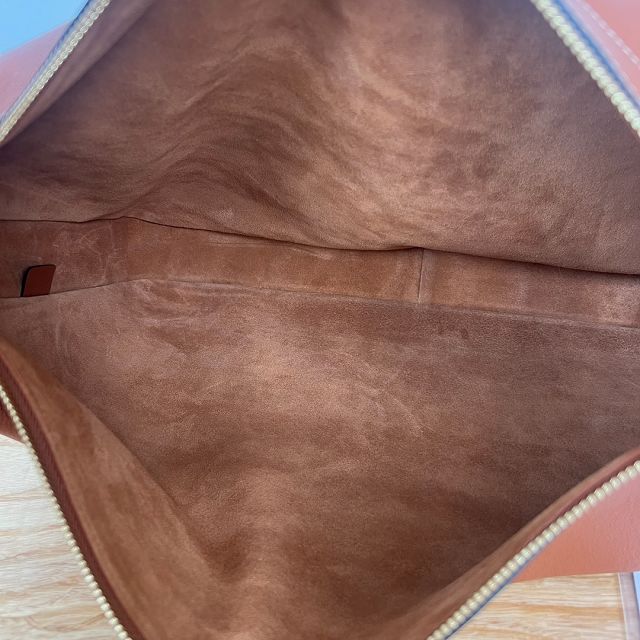 Celine original calfskin large romy bag 110793 tan