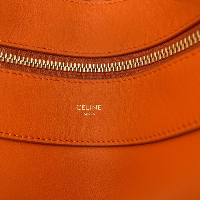 Celine original calfskin medium romy bag 197443 orange