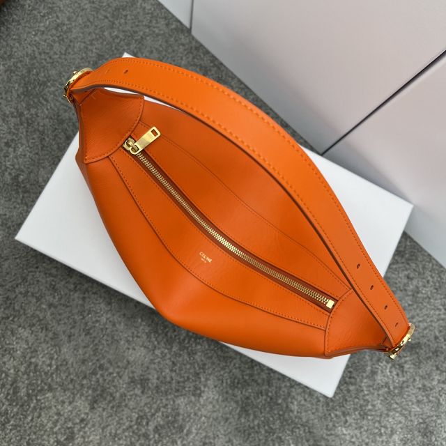 Celine original calfskin medium romy bag 197443 orange