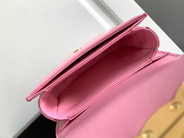 Celine original patent calfskin mini besace bag 10L063 pink