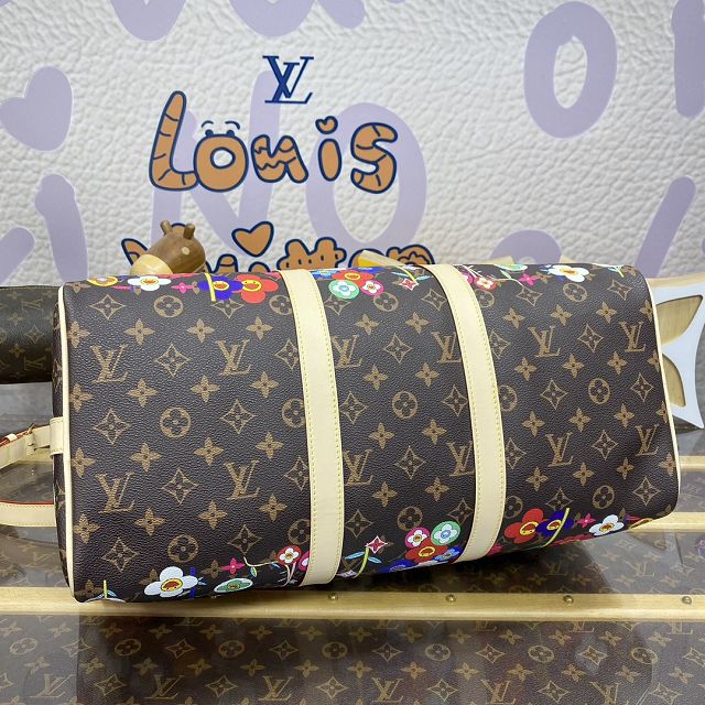 Louis vuitton original monogram canvas keepall 45 M14182