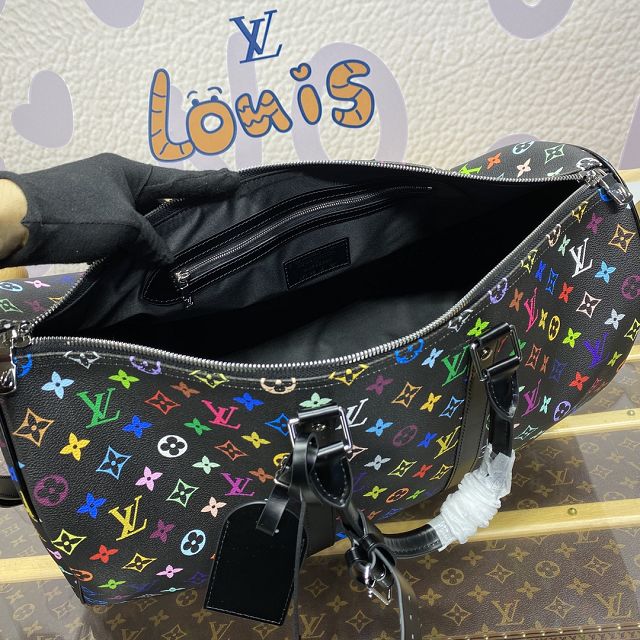 Louis vuitton original monogram canvas keepall 50 M13745