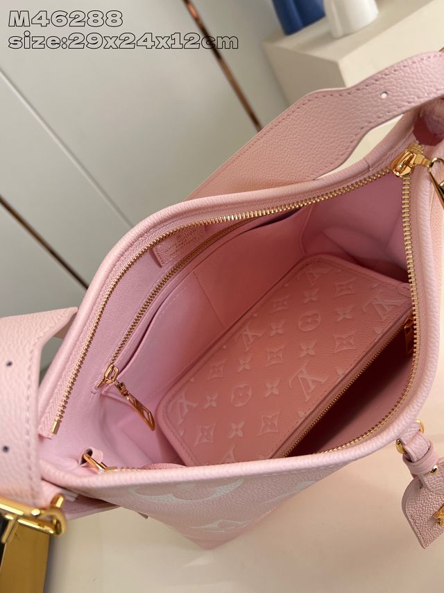 Louis vuitton original calfskin carryAll pm M46288 light pink